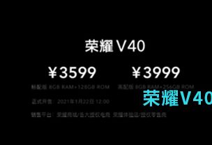 ��ҫV40�۸�����һ��