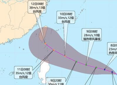 台风 2021台风灿都预计登录地点在哪