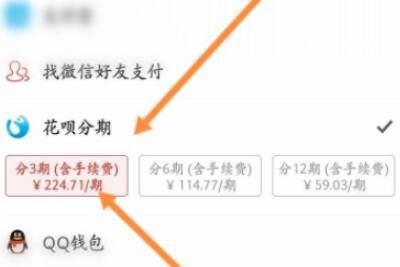 拼多多 拼多多百亿补贴可以花呗分期付款吗