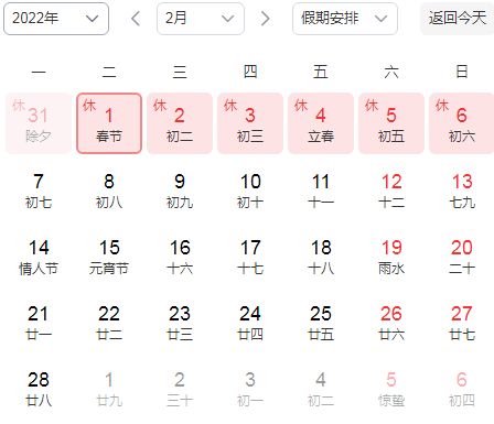 工作日 2022年2月工作日天数多少天?加班费怎么算