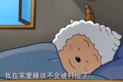 梗 我在家里睡觉就不会被打扰了是什么梗