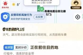 高德打车 高德打车车费保镖服务有什么用